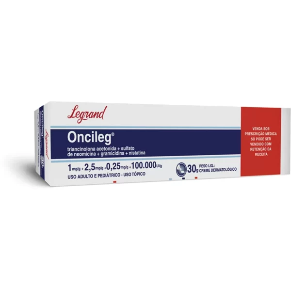 ONCILEG 12,50,25MG+100MUI POM BG 30G