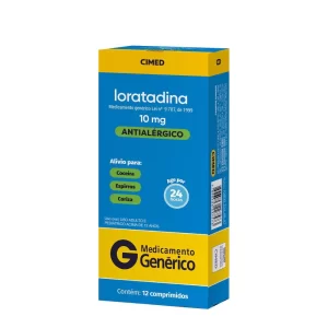 LORATADINA 10MG C/12 (ANTIALERGICO)