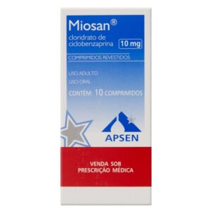 MIOSAN 10MG C/10 (GERAL)