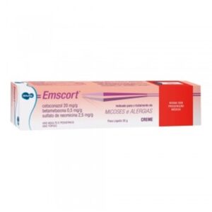 EMSCORT POMADA 30G - CETOCONAZOL + ASSOC