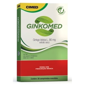GINKOMED 80MG C/30 (CONTINUO)