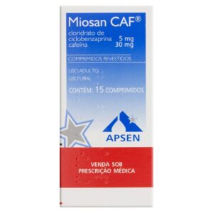 MIOSAN CAF 5MG C/15 (GERAL) (ER)