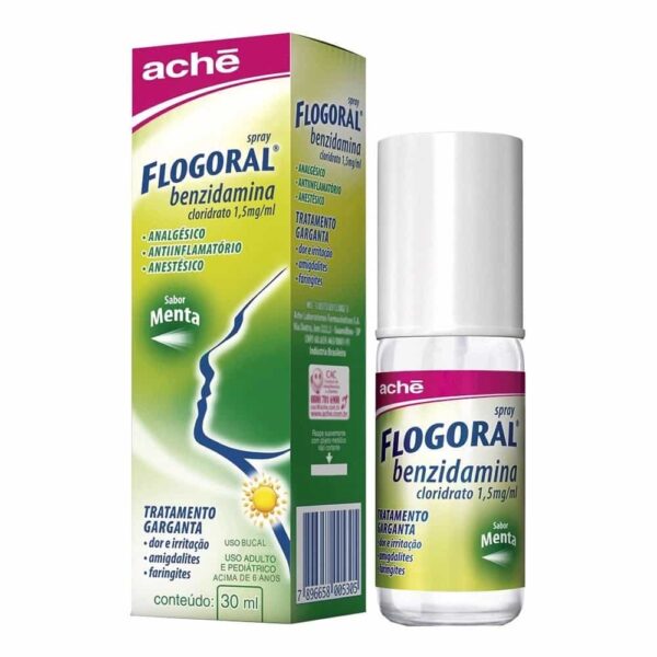 FLOGORAL SPRAY MENTA 30ML (OTC) (ER)