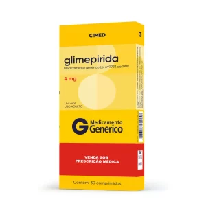 GLIMEPIRIDA 4MG C/30 (CONTINUO)