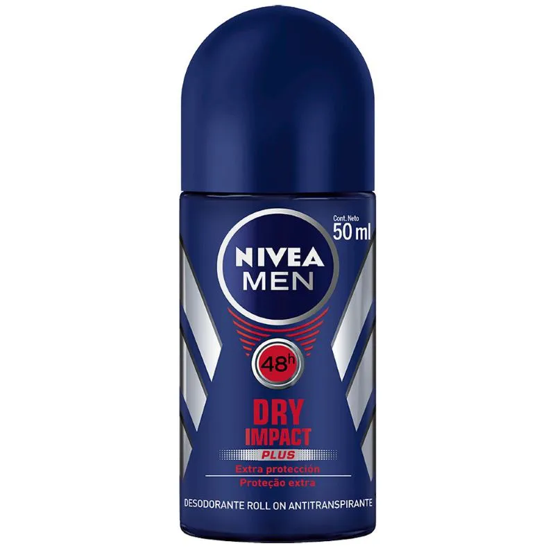 NIVEA DES ROLLON MASC DRY IMPACT 50ML