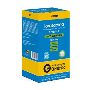 LORATAMED XPE 100ML (GERAL)
