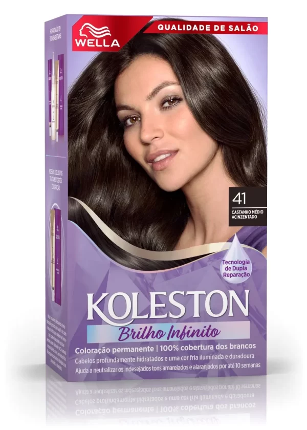 KOLESTON 41 CASTANHO MEDIO ACINZENTADO
